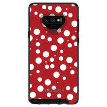 DistinctInk™ OtterBox Symmetry Series Case for Apple iPhone / Samsung Galaxy / Google Pixel - Red White Bubbles Polka Dots