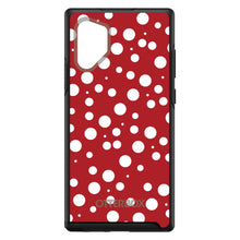 DistinctInk™ OtterBox Symmetry Series Case for Apple iPhone / Samsung Galaxy / Google Pixel - Red White Bubbles Polka Dots