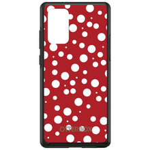 DistinctInk™ OtterBox Symmetry Series Case for Apple iPhone / Samsung Galaxy / Google Pixel - Red White Bubbles Polka Dots