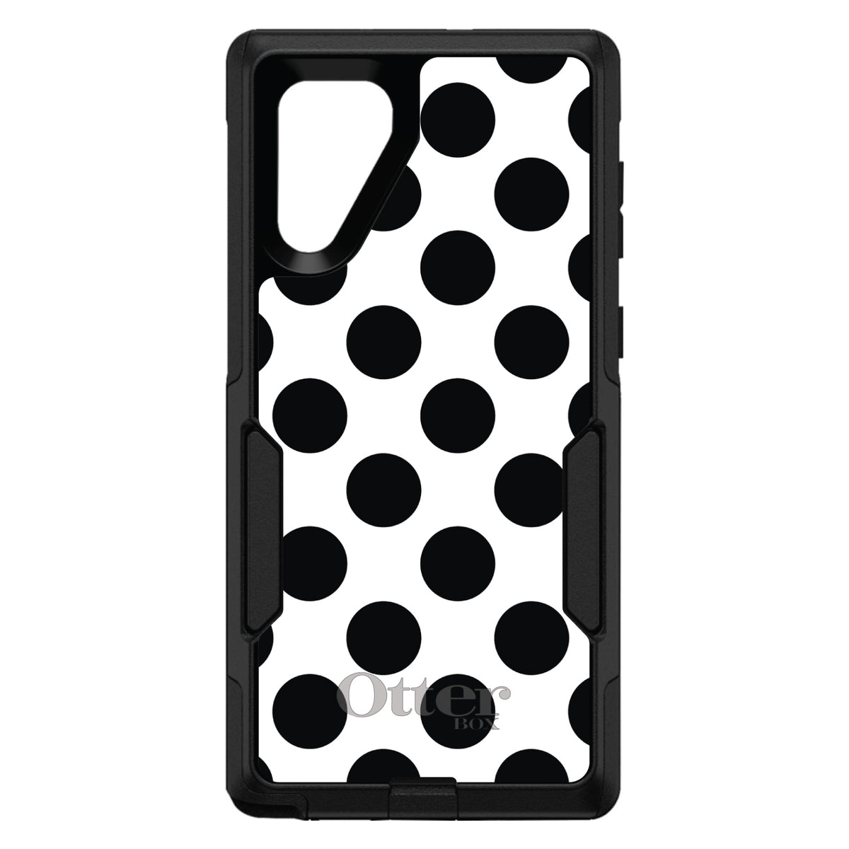 Black & White Polka Dots OtterBox Commuter Case for iPhone & Galaxy, view 13
