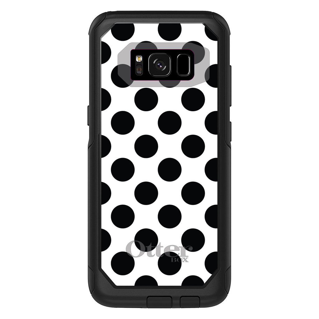 Black & White Polka Dots OtterBox Commuter Case for iPhone & Galaxy, view 10