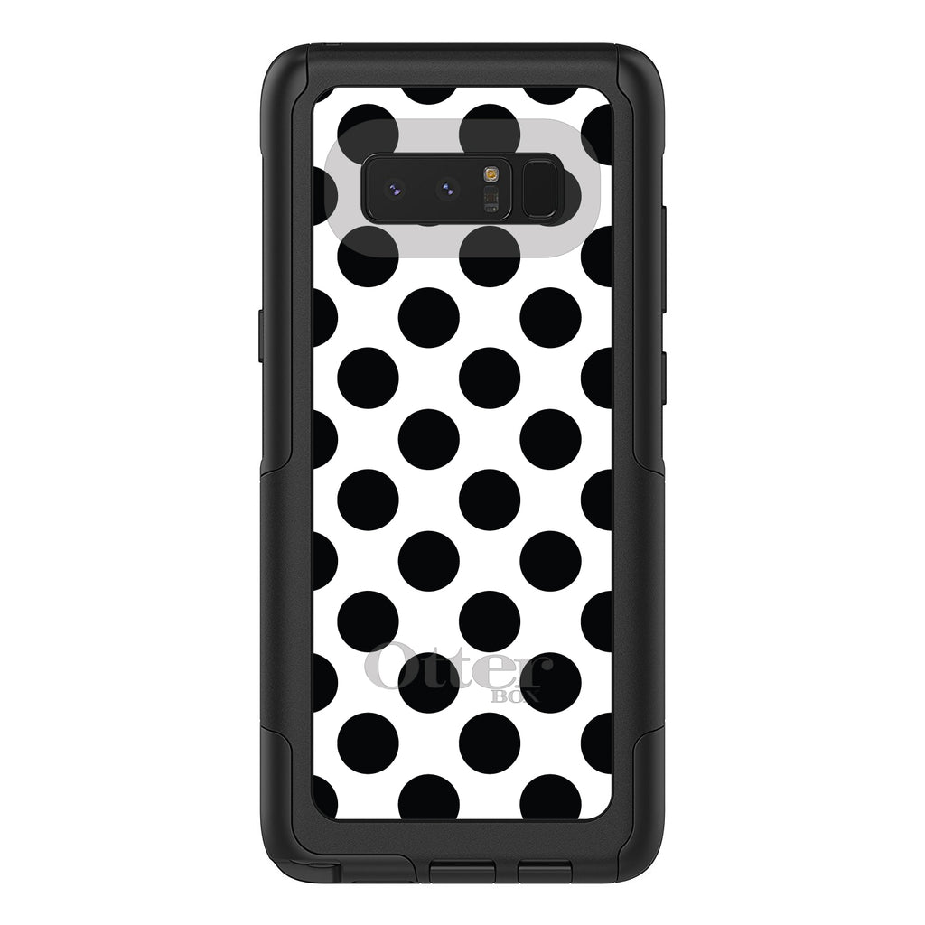 Black & White Polka Dots OtterBox Commuter Case for iPhone & Galaxy, view 16