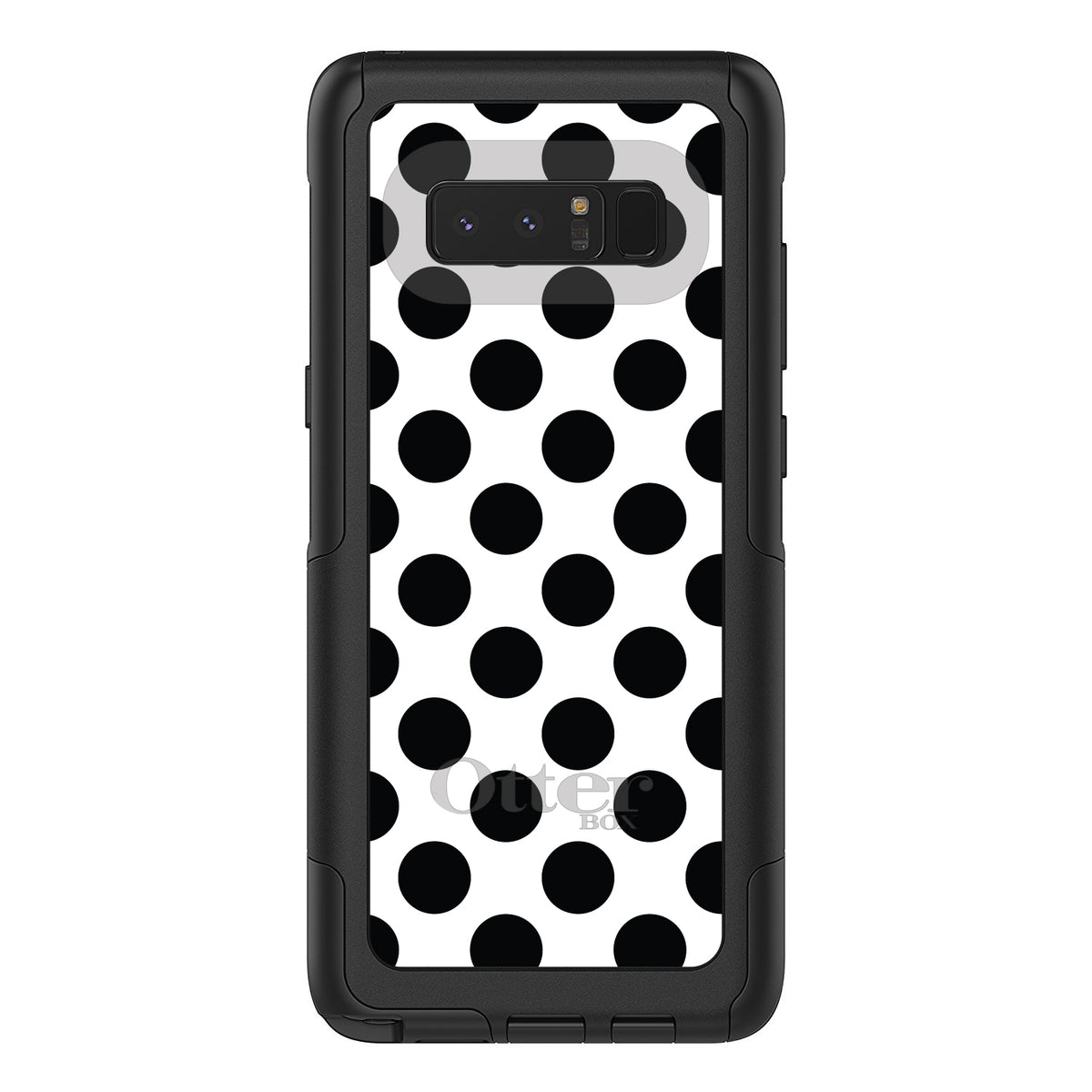Black & White Polka Dots OtterBox Commuter Case for iPhone & Galaxy, view 16
