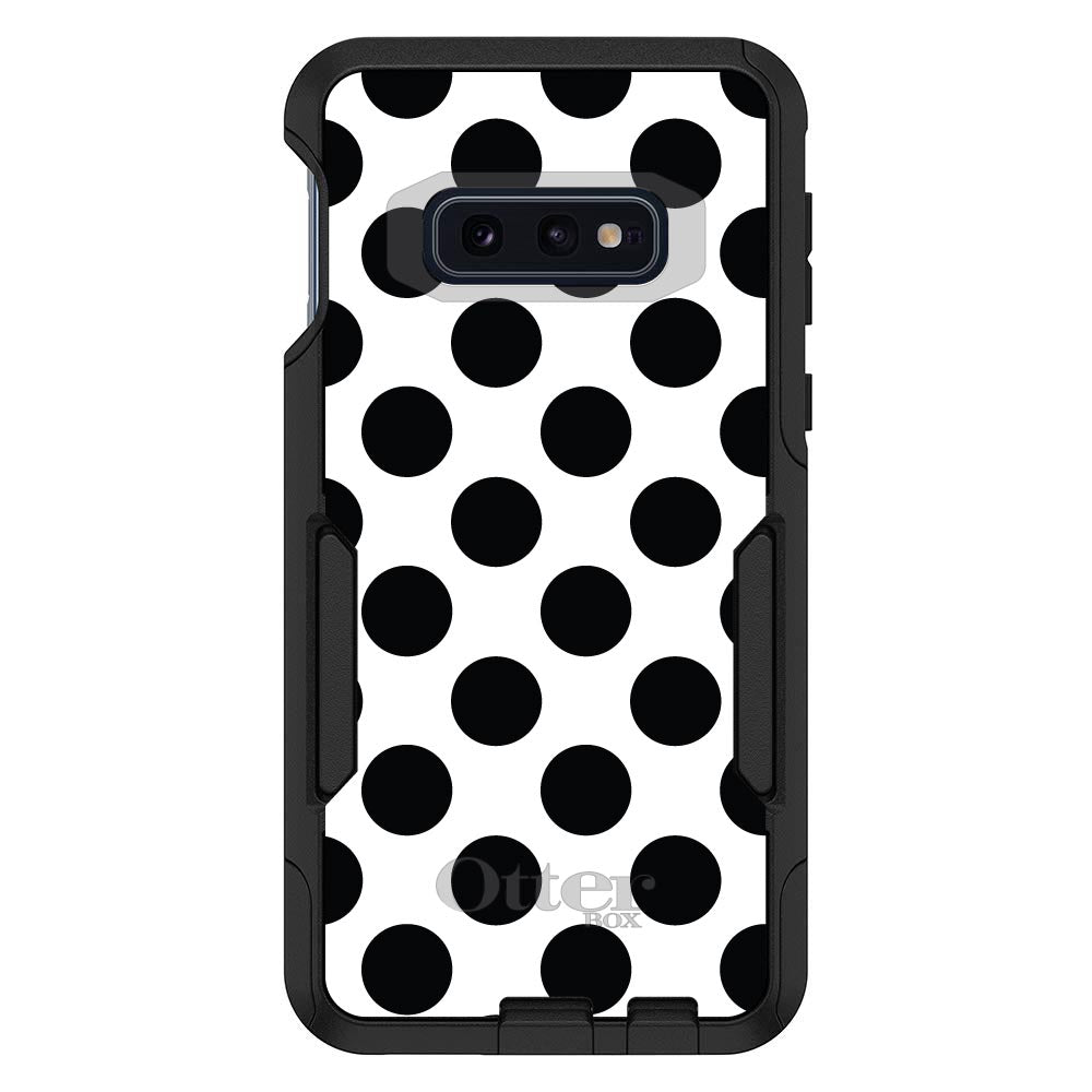 Black & White Polka Dots OtterBox Commuter Case for iPhone & Galaxy, view 8