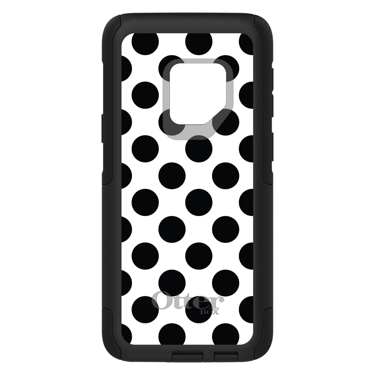 Black & White Polka Dots OtterBox Commuter Case for iPhone & Galaxy, view 9
