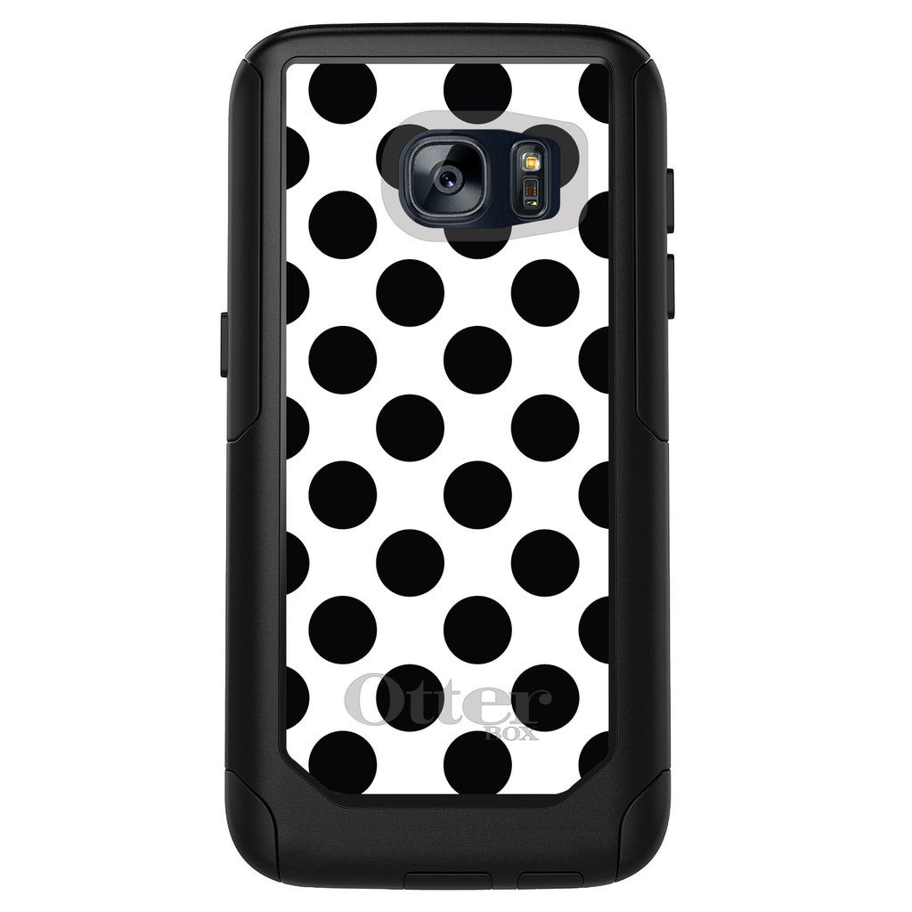 Black & White Polka Dots OtterBox Commuter Case for iPhone & Galaxy, view 11