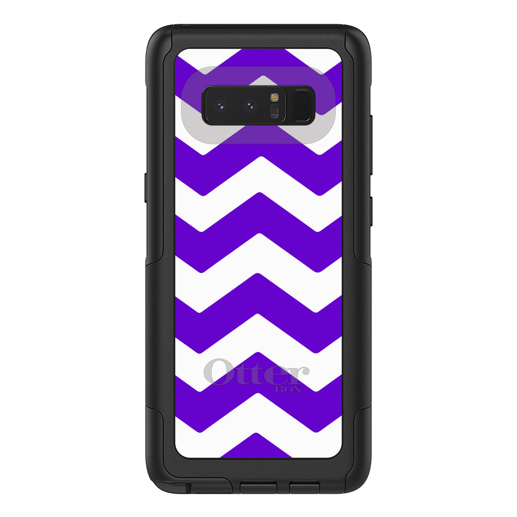 Purple White Chevron Stripes OtterBox Commuter Case for iPhone & Galaxy, view 16