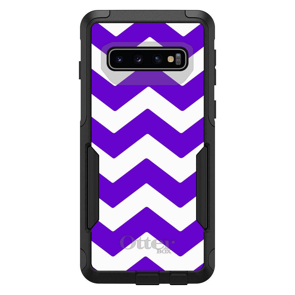 Purple White Chevron Stripes OtterBox Commuter Case for iPhone & Galaxy, view 7