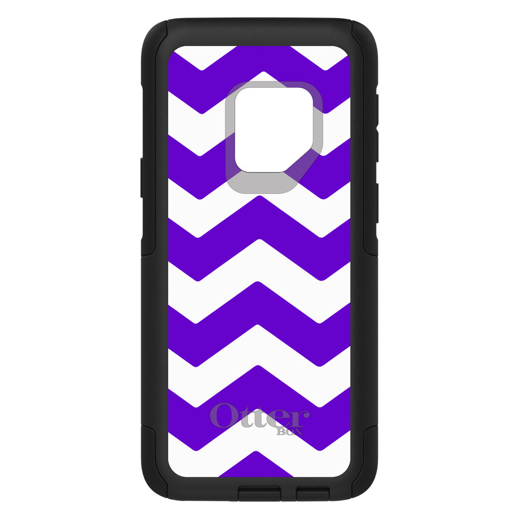 Purple White Chevron Stripes OtterBox Commuter Case for iPhone & Galaxy, view 9