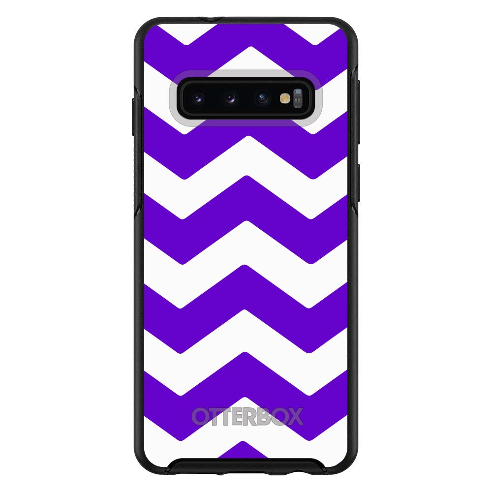 Purple White Chevron Stripes OtterBox Symmetry Case for iPhone & Galaxy, view 6