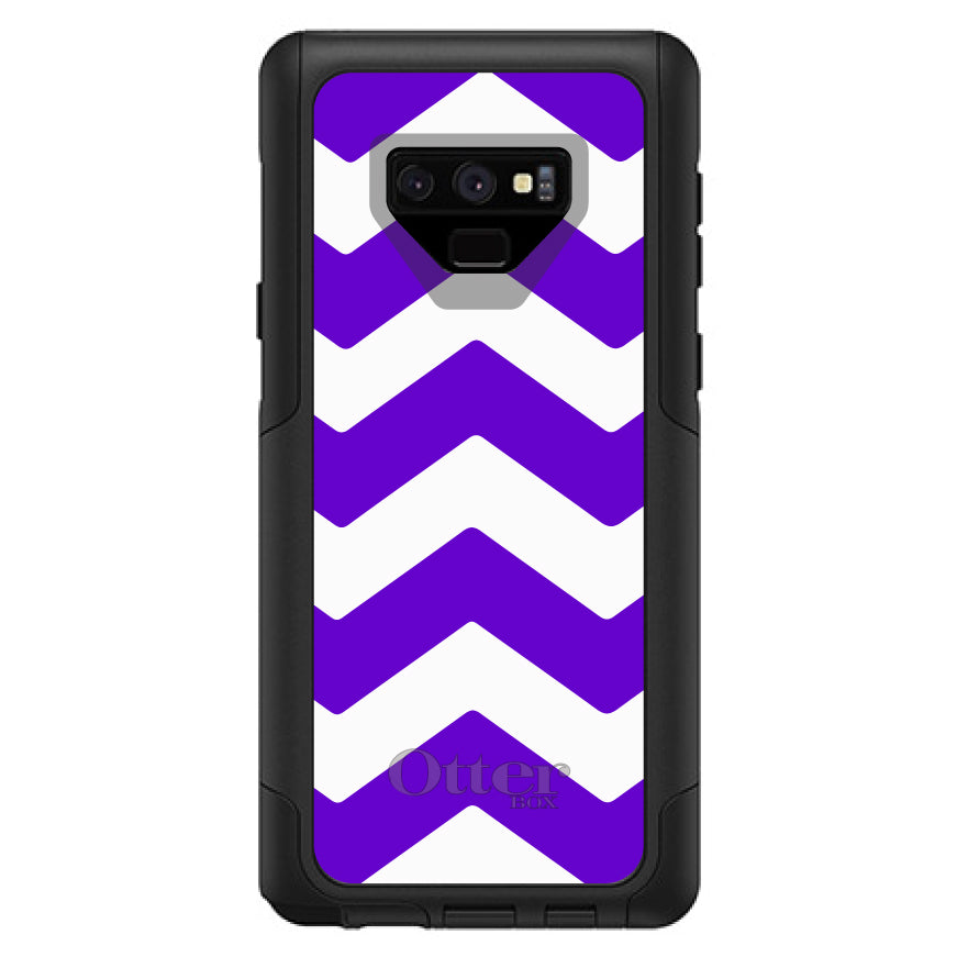 Purple White Chevron Stripes OtterBox Commuter Case for iPhone & Galaxy, view 15