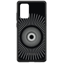 DistinctInk™ OtterBox Symmetry Series Case for Apple iPhone / Samsung Galaxy / Google Pixel - Black White Star Bursts