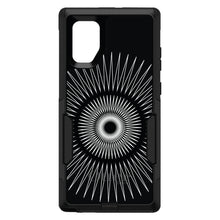 DistinctInk™ OtterBox Commuter Series Case for Apple iPhone or Samsung Galaxy - Black White Star Bursts