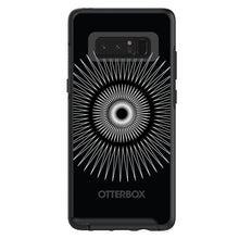 DistinctInk™ OtterBox Symmetry Series Case for Apple iPhone / Samsung Galaxy / Google Pixel - Black White Star Bursts