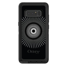 DistinctInk™ OtterBox Defender Series Case for Apple iPhone / Samsung Galaxy / Google Pixel - Black White Star Bursts
