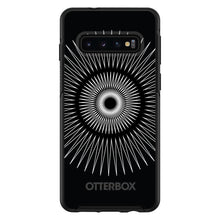 DistinctInk™ OtterBox Symmetry Series Case for Apple iPhone / Samsung Galaxy / Google Pixel - Black White Star Bursts