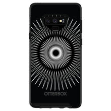 DistinctInk™ OtterBox Symmetry Series Case for Apple iPhone / Samsung Galaxy / Google Pixel - Black White Star Bursts
