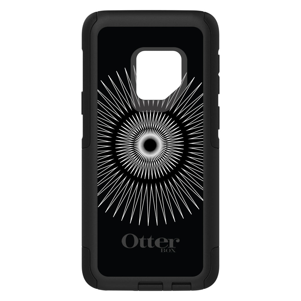 Black White Star Bursts OtterBox Commuter Case for iPhone & Galaxy, view 9