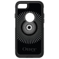 Black White Star Bursts OtterBox Commuter Case for iPhone & Galaxy