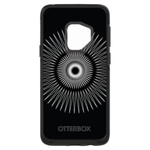 DistinctInk™ OtterBox Symmetry Series Case for Apple iPhone / Samsung Galaxy / Google Pixel - Black White Star Bursts