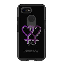 Lesbian Purple Symbols Love OtterBox Symmetry Case for iPhone & Galaxy