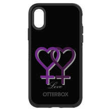 Lesbian Purple Symbols Love OtterBox Symmetry Case for iPhone & Galaxy