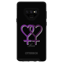 Lesbian Purple Symbols Love OtterBox Symmetry Case for iPhone & Galaxy