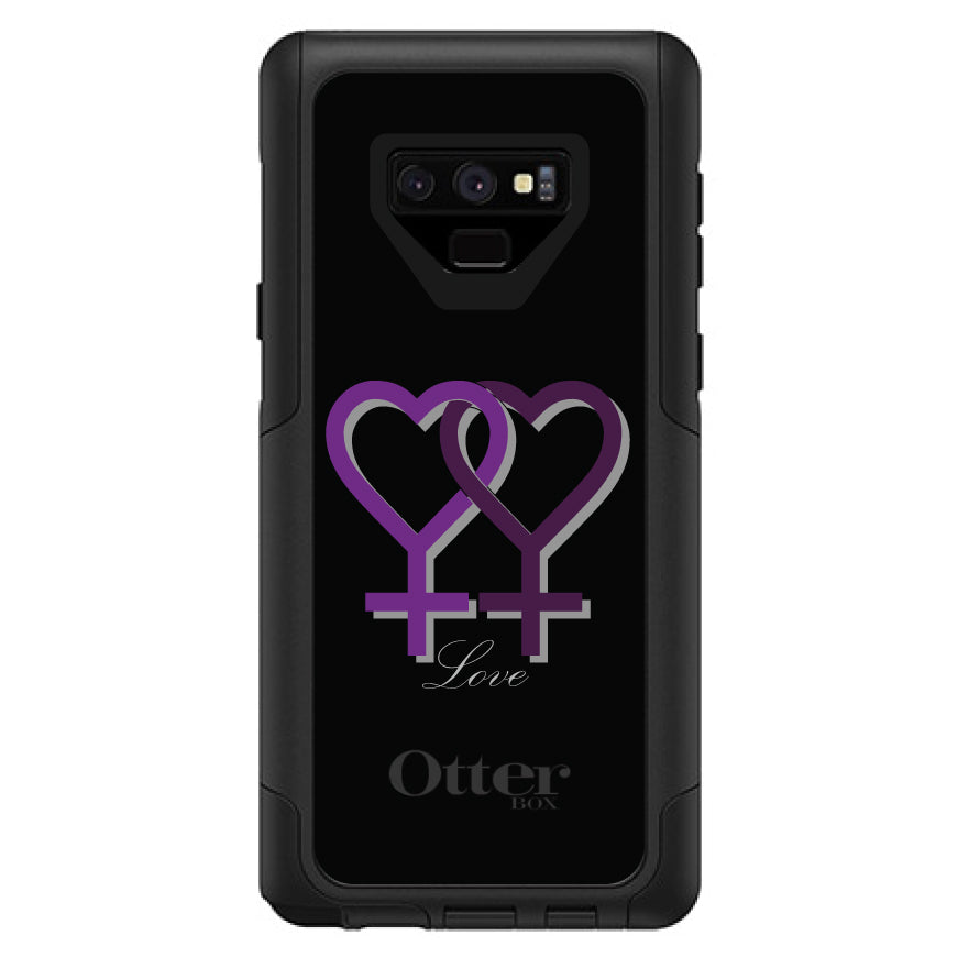 Lesbian Purple Symbols Love OtterBox Commuter Case for iPhone & Galaxy, view 15