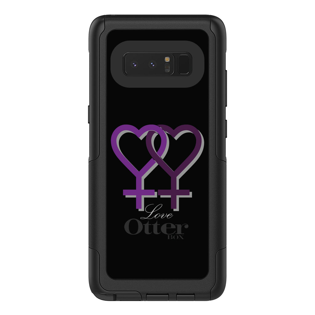 Lesbian Purple Symbols Love OtterBox Commuter Case for iPhone & Galaxy, view 16