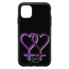 Lesbian Purple Symbols Love OtterBox Symmetry Case for iPhone & Galaxy