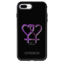 Lesbian Purple Symbols Love OtterBox Symmetry Case for iPhone & Galaxy
