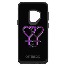 Lesbian Purple Symbols Love OtterBox Symmetry Case for iPhone & Galaxy