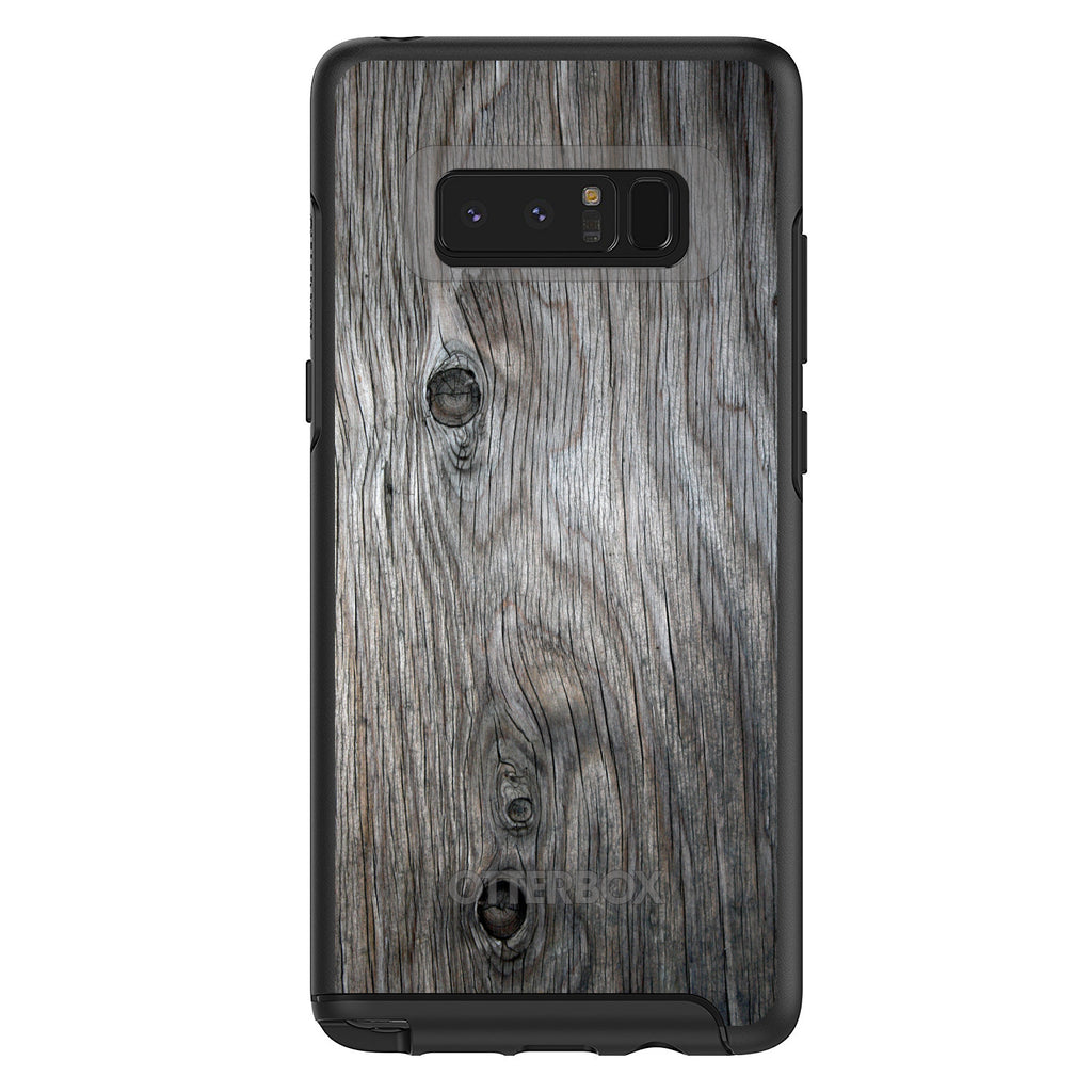Grey Weathered Wood Grain Print OtterBox Symmetry Case for iPhone & Galaxy, view 14