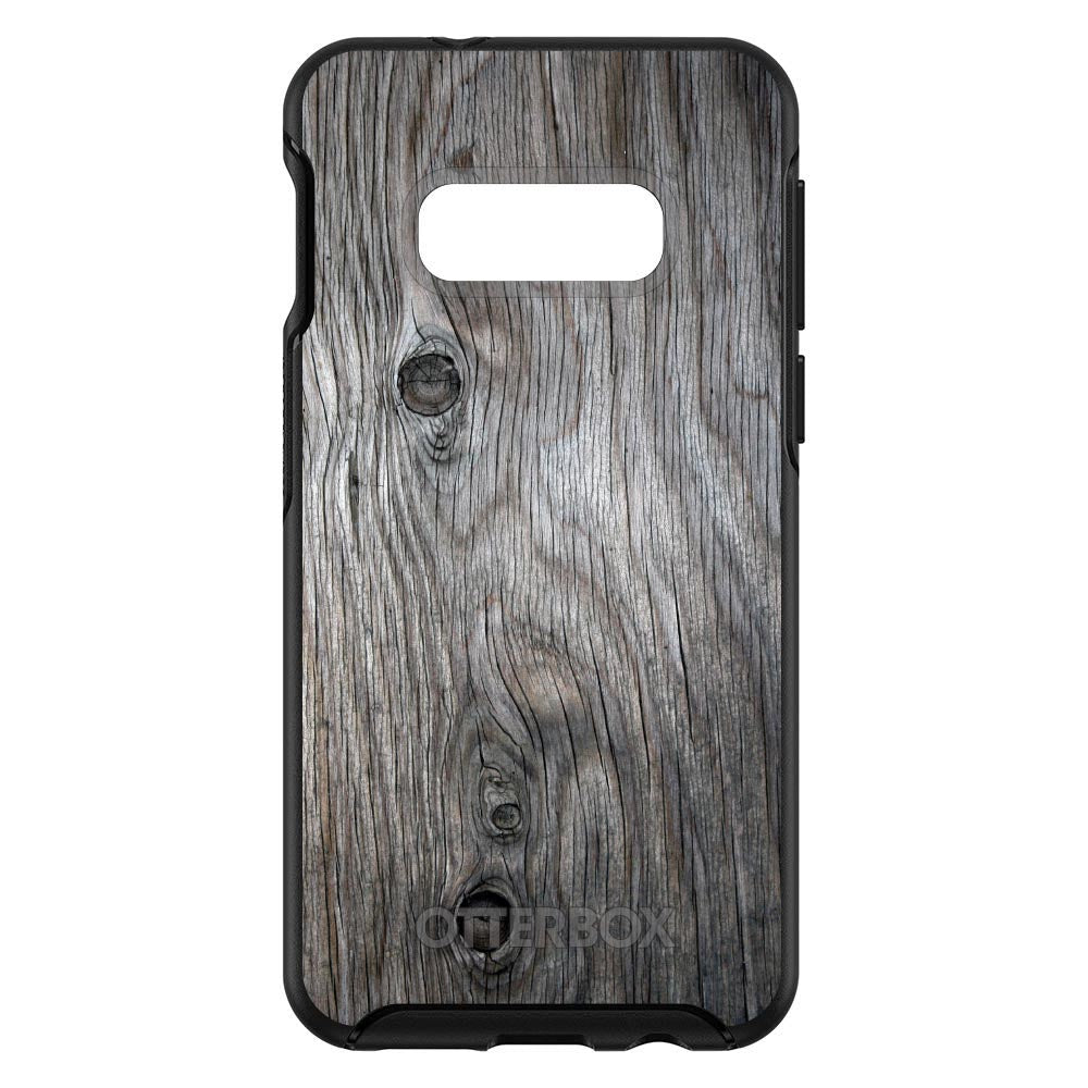 Grey Weathered Wood Grain Print OtterBox Symmetry Case for iPhone & Galaxy, view 7