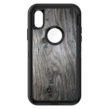 DistinctInk™ OtterBox Defender Series Case for Apple iPhone / Samsung Galaxy / Google Pixel - Grey Weathered Wood Grain Print