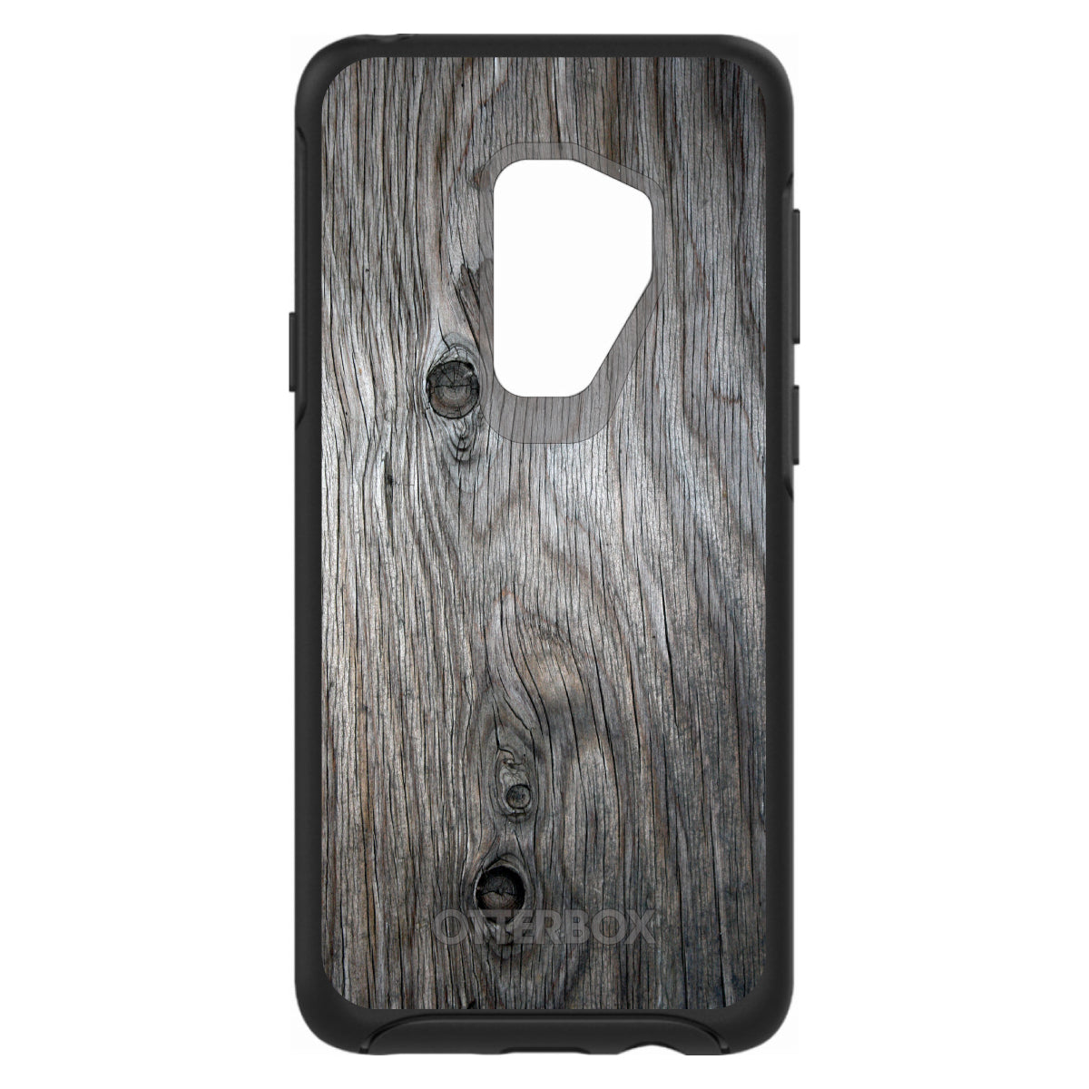 Grey Weathered Wood Grain Print OtterBox Symmetry Case for iPhone & Galaxy, view 9