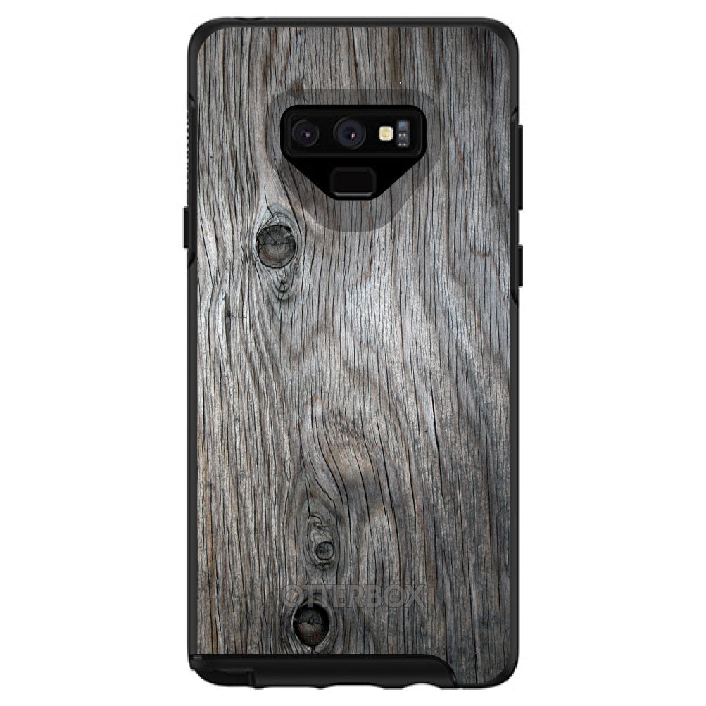Grey Weathered Wood Grain Print OtterBox Symmetry Case for iPhone & Galaxy, view 13