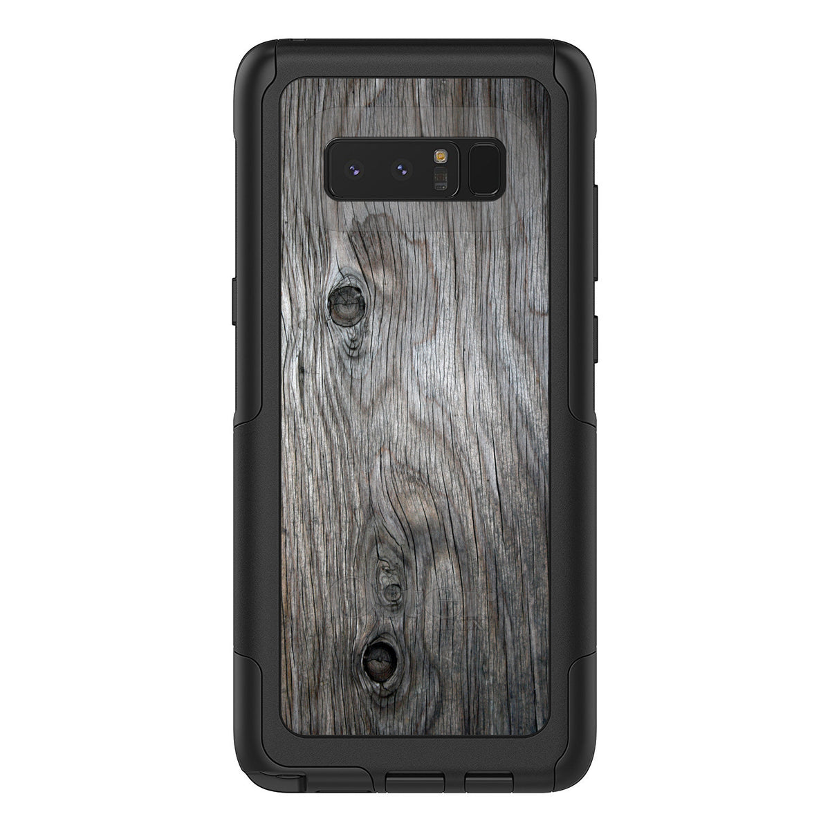 Grey Weathered Wood Grain Print OtterBox Commuter Case for iPhone & Galaxy, view 16
