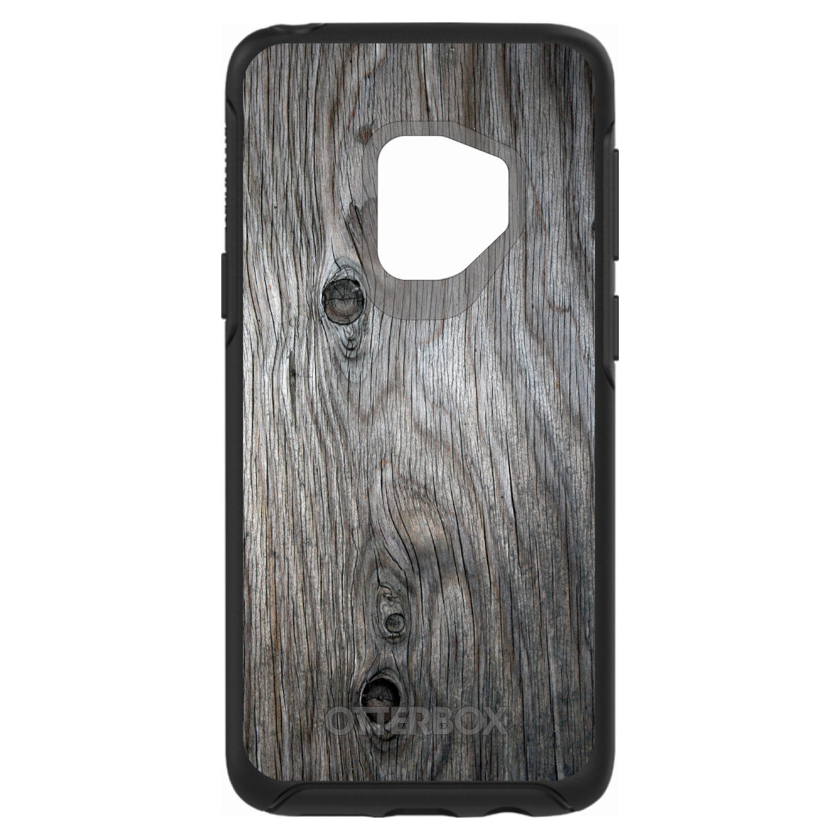 Grey Weathered Wood Grain Print OtterBox Symmetry Case for iPhone & Galaxy, view 8