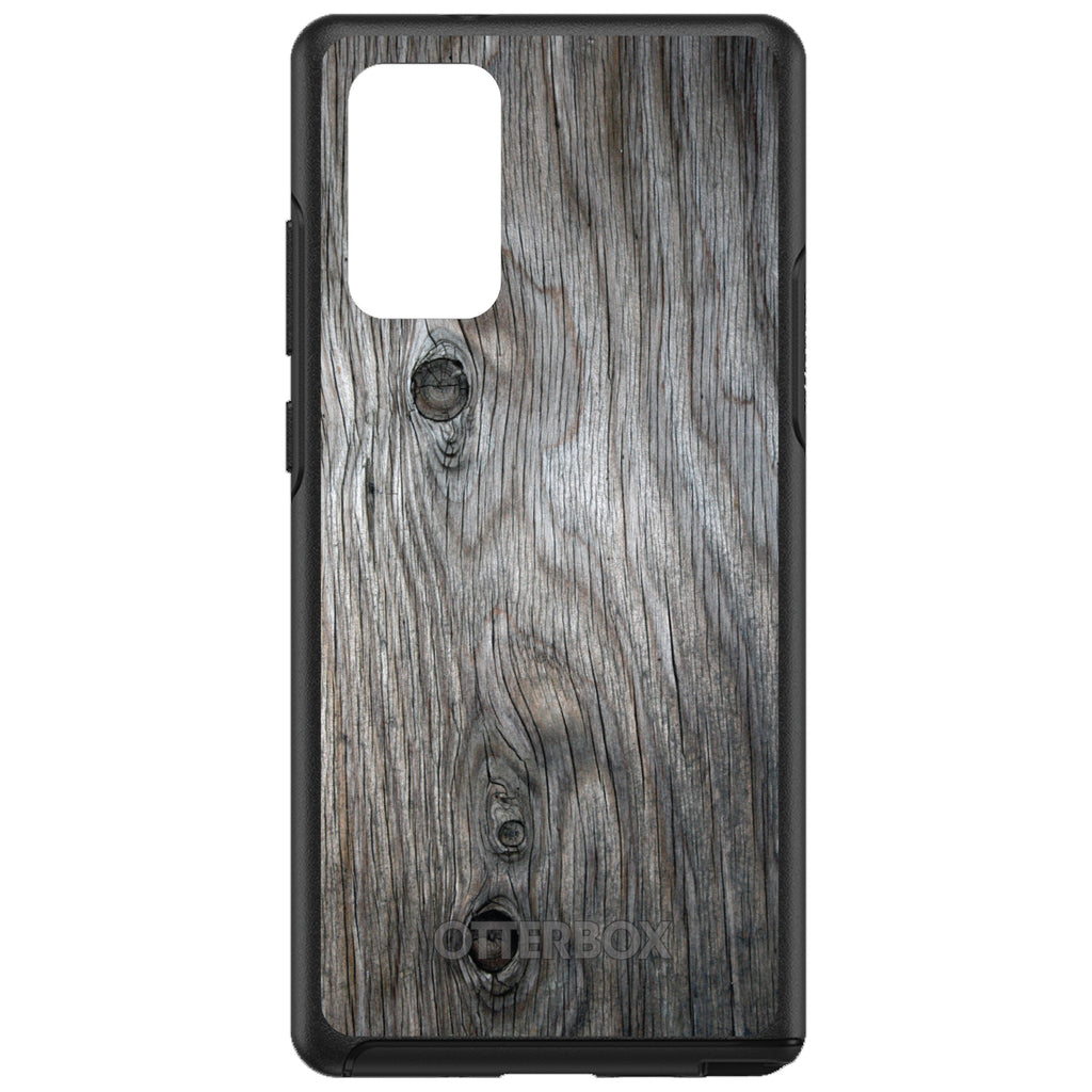 Grey Weathered Wood Grain Print OtterBox Symmetry Case for iPhone & Galaxy, view 10