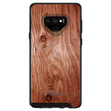 DistinctInk™ OtterBox Symmetry Series Case for Apple iPhone / Samsung Galaxy / Google Pixel - Orange Weathered Wood Grain Print