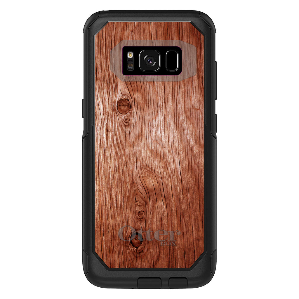 Orange Weathered Wood Grain Print OtterBox Commuter Case for iPhone & Galaxy, view 10
