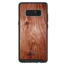 DistinctInk™ OtterBox Symmetry Series Case for Apple iPhone / Samsung Galaxy / Google Pixel - Orange Weathered Wood Grain Print