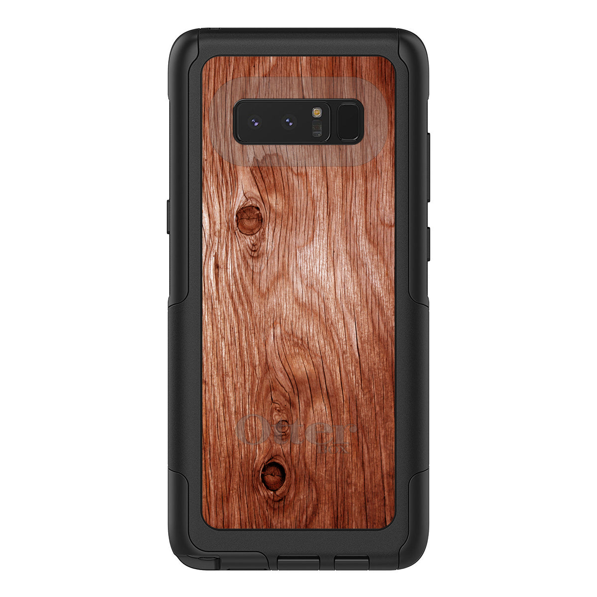 Orange Weathered Wood Grain Print OtterBox Commuter Case for iPhone & Galaxy, view 16