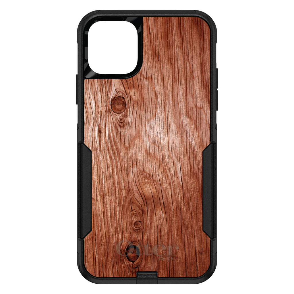 Orange Weathered Wood Grain Print OtterBox Commuter Case for iPhone & Galaxy, view 2