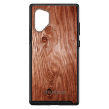 DistinctInk™ OtterBox Symmetry Series Case for Apple iPhone / Samsung Galaxy / Google Pixel - Orange Weathered Wood Grain Print