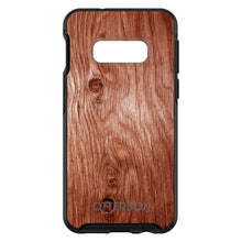 DistinctInk™ OtterBox Symmetry Series Case for Apple iPhone / Samsung Galaxy / Google Pixel - Orange Weathered Wood Grain Print