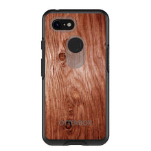 DistinctInk™ OtterBox Symmetry Series Case for Apple iPhone / Samsung Galaxy / Google Pixel - Orange Weathered Wood Grain Print