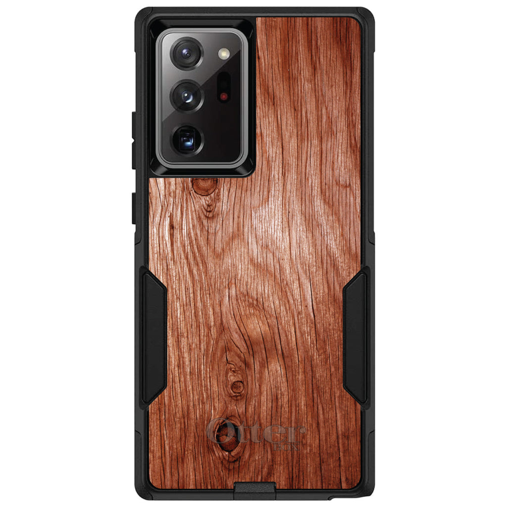 Orange Weathered Wood Grain Print OtterBox Commuter Case for iPhone & Galaxy, view 12