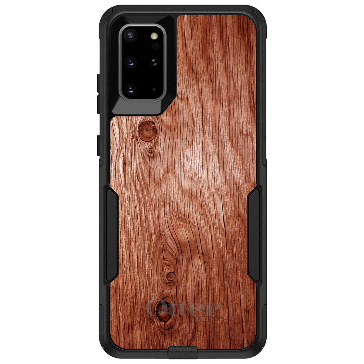 Orange Weathered Wood Grain Print OtterBox Commuter Case for iPhone & Galaxy, view 6